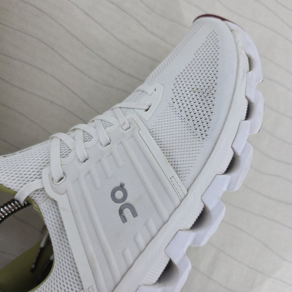 On Running Womens Cloudswift 2 Ivory Chartreuse Running Sneakers Shoes Size 10.5 - Picture 10 of 16